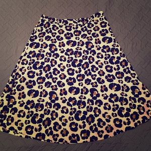 Leopard Print Skirt